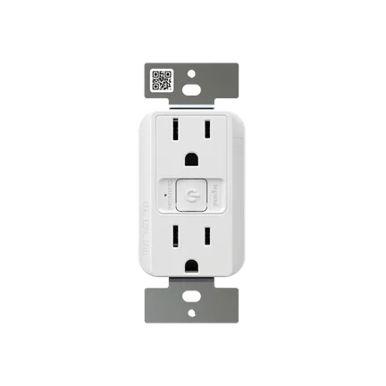 Legrand radiant Smart 15A Receptacle with Wi‑Fi Matter-enabled smart plug