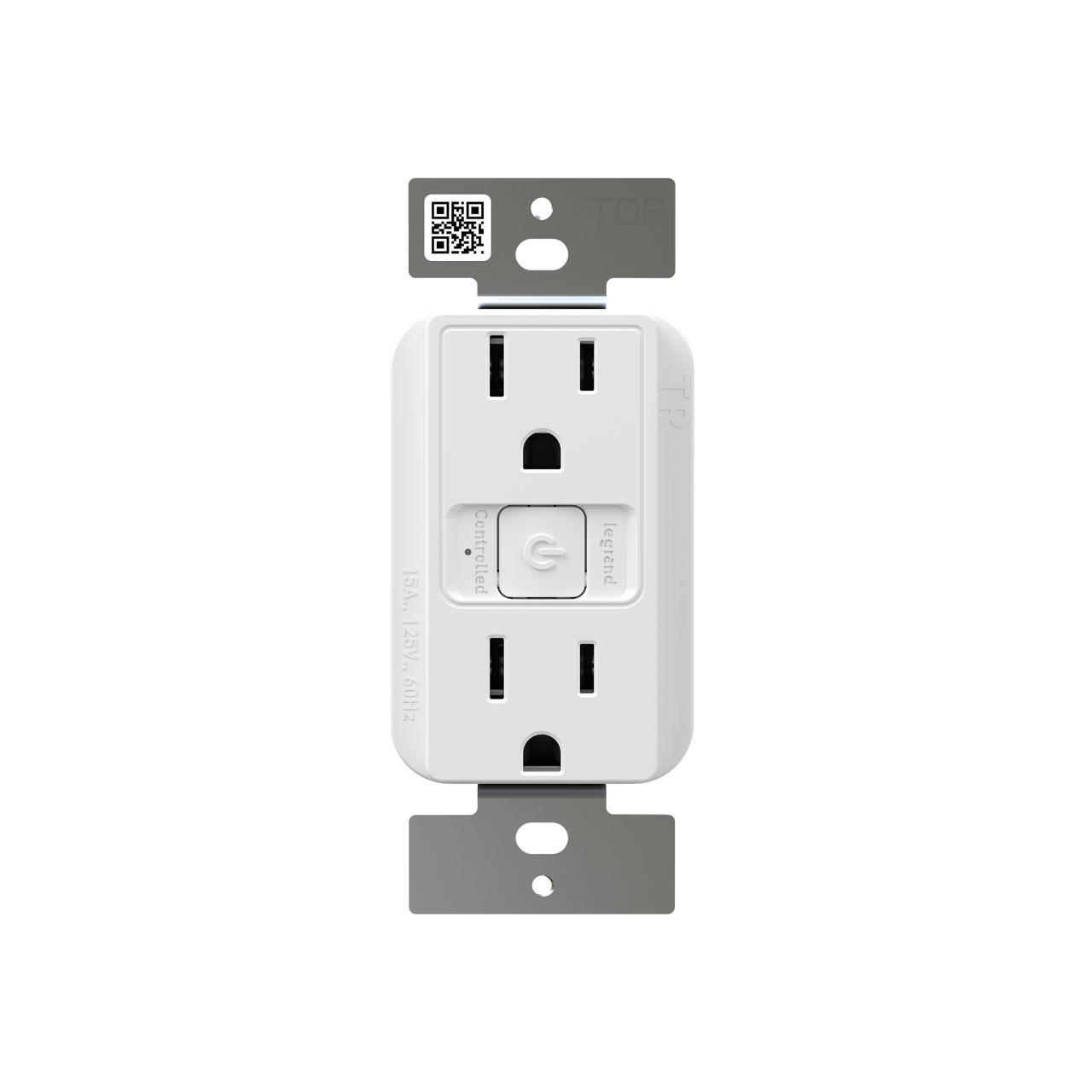 Legrand radiant Smart 15A Receptacle with Wi‑Fi Matter-enabled